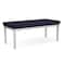 Lesro Lenox Steel 2 Seat Bench, Navy/Midnight Seat, Navy/Midnight Back, 45 W 21 L 18.5 H LS2001 - alternate 3